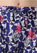 Relaxed Women Floral Printed Plazo/Trouser - Image 3