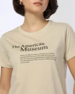 Women American Museum Regular Fit Crew-Neck T-Shirt - Image 2